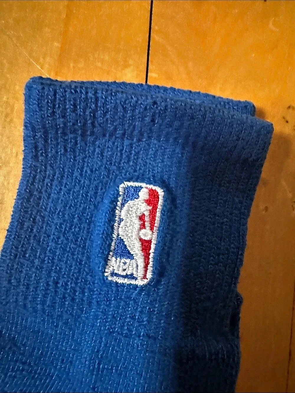 NBA Blue Basketball Socks size big kids